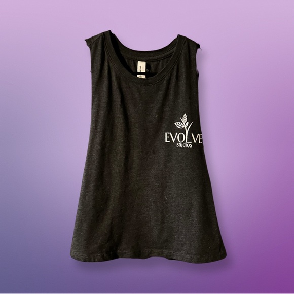 Bella Canvas Heather CVC Crop Tank - Picture 2 of 3